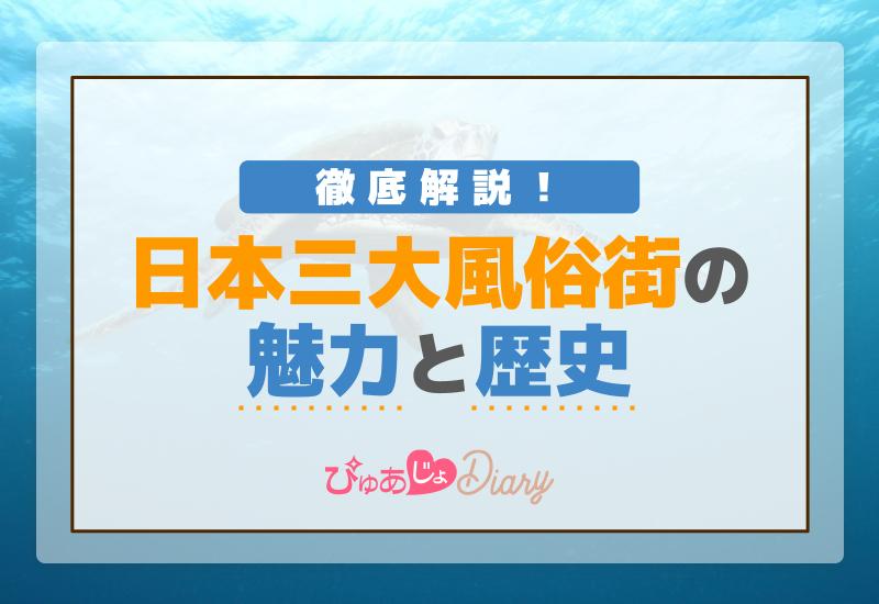 日本三大風俗街の魅力と歴史を徹底解説！